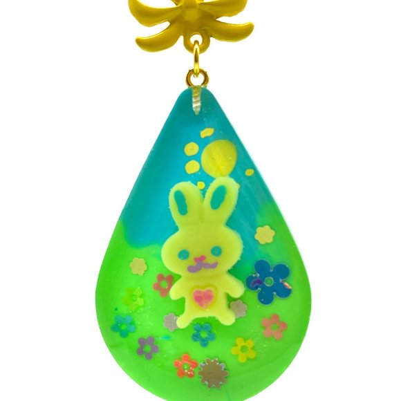 Bunny Flower Fields Statement earrings - Picture 3 of 5